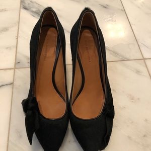 Isabel Marant Black Calf Hair Pump